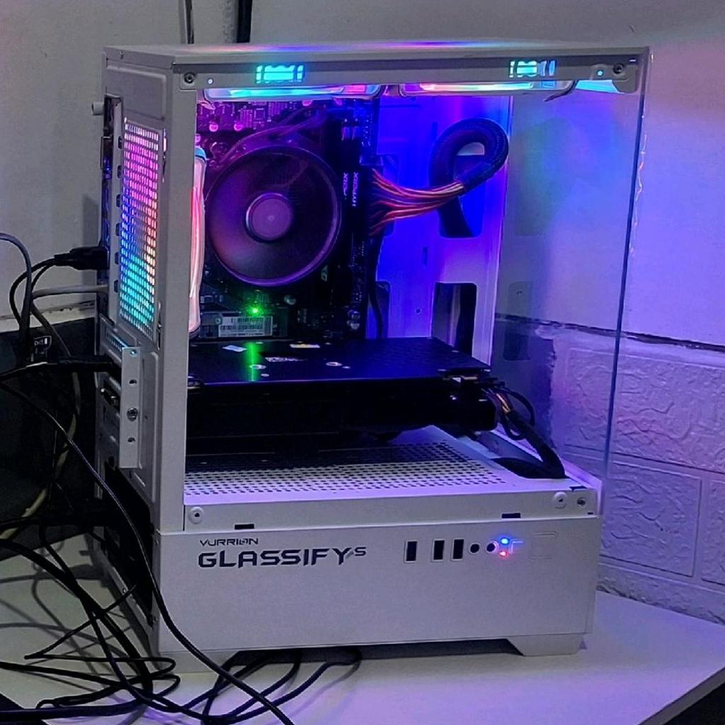 PC gaming Core i5-4590+RaM 16GB+GTX1050Ti 4GB+Ssd 120+HD 500GB_editing bekas