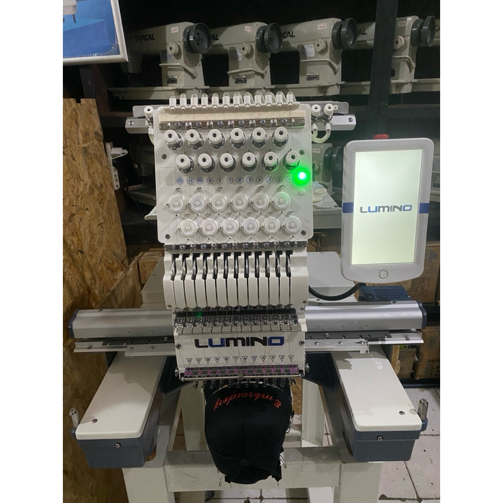 Mesin Bordir 1kepala 12jarum LUMINO 1201