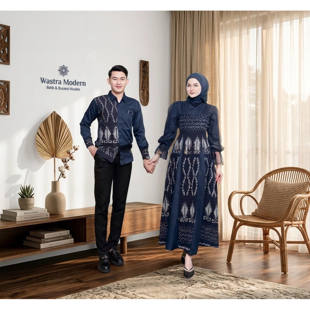 BAJU TENUN COUPLE BAJU COUPLE LEBARAN MAYA COUPLE TENUN BAJU KONDANGAN KEMEJA TENUN GAMIS TENUN BAJU