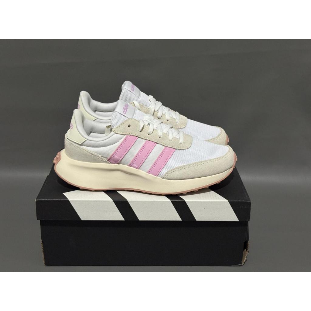 Size 36, Sneakers Wanita Adidas Run 70s 3.0 - White/pink, Original BNIB resmi (art IG1214 )