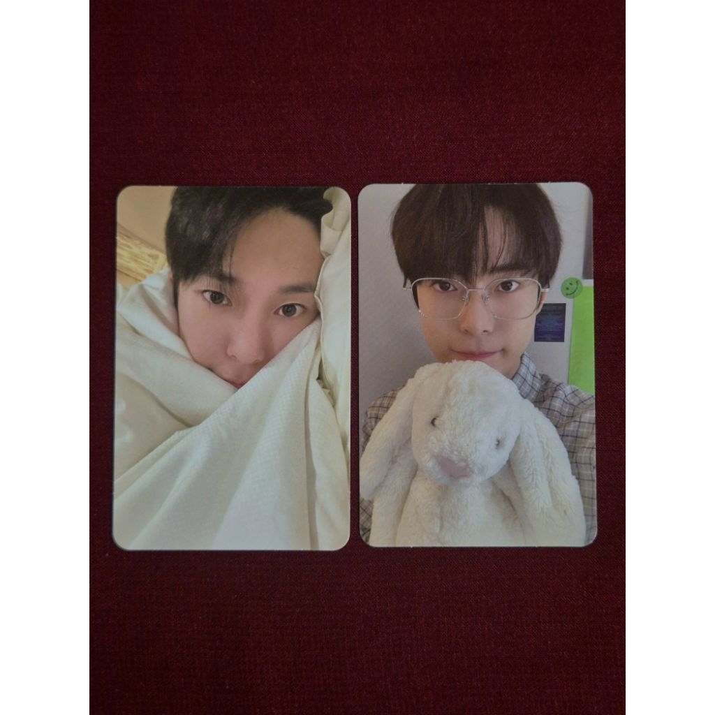 PC NCT DOYOUNG OFFICIAL SELIMUT BUNNY KACAMATA