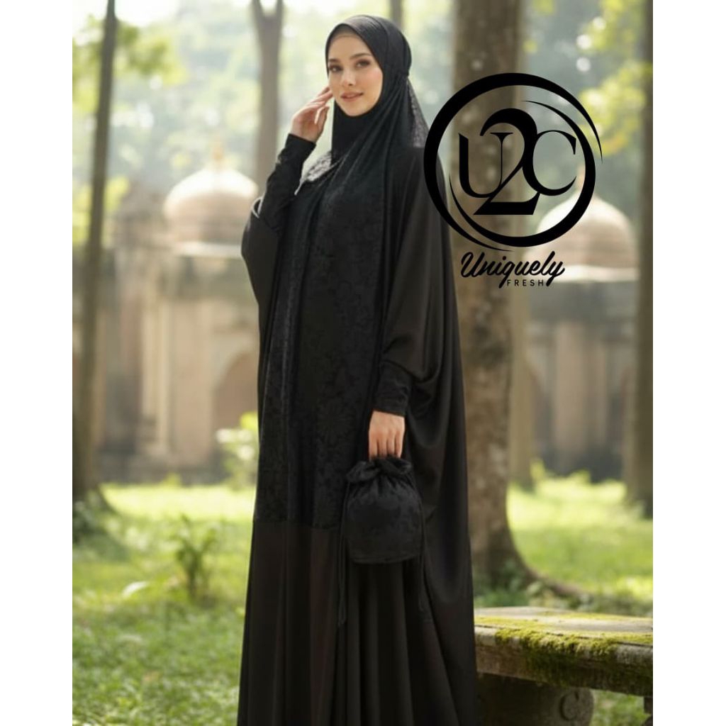 MUKENA RUQOYYAH PREMIUM MUKENA LEBARAN BY U2C MUKENA RENDA JEPANG