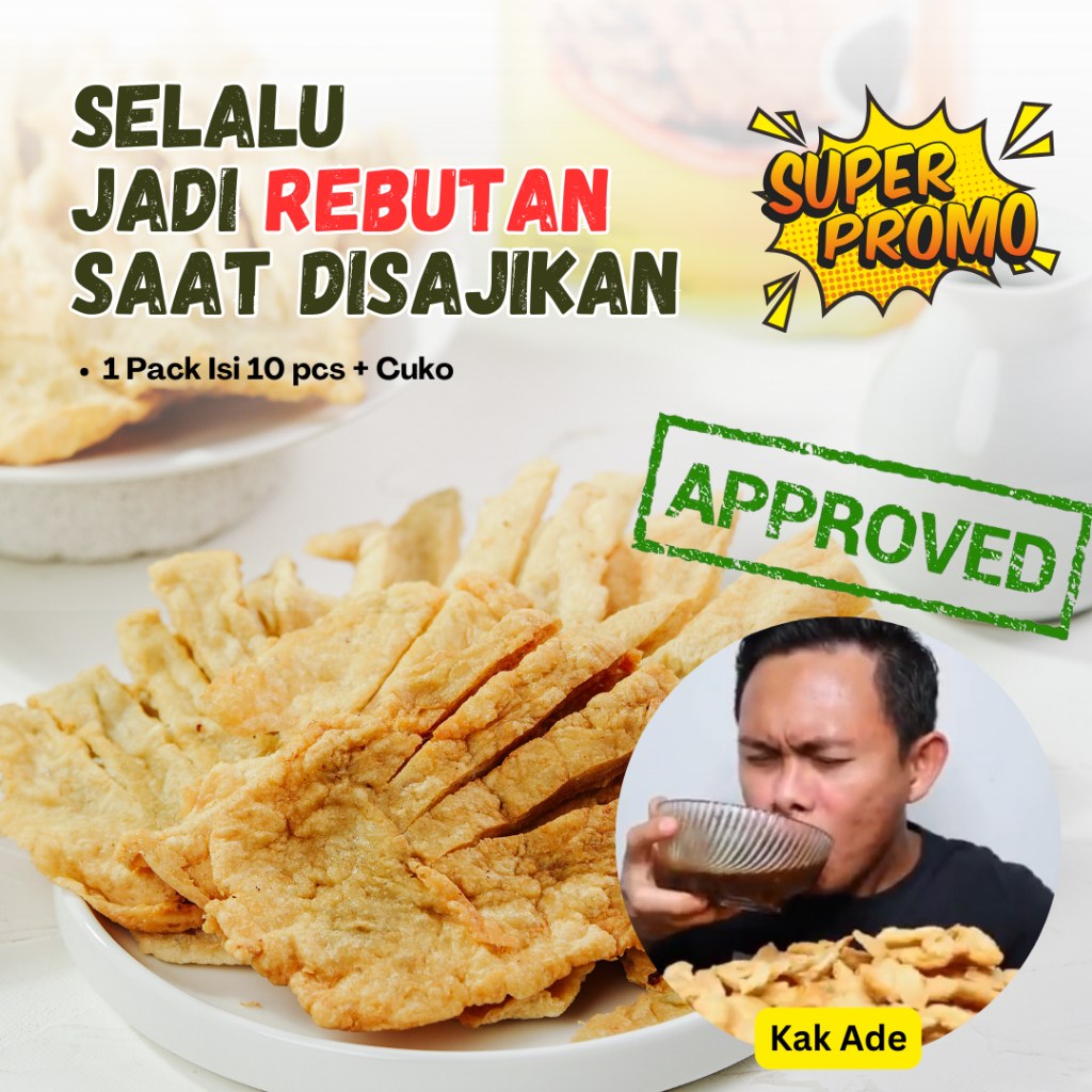 PEMPEK MOLA CRISPY - PAKET SUPERHEMAT - 2 PACK