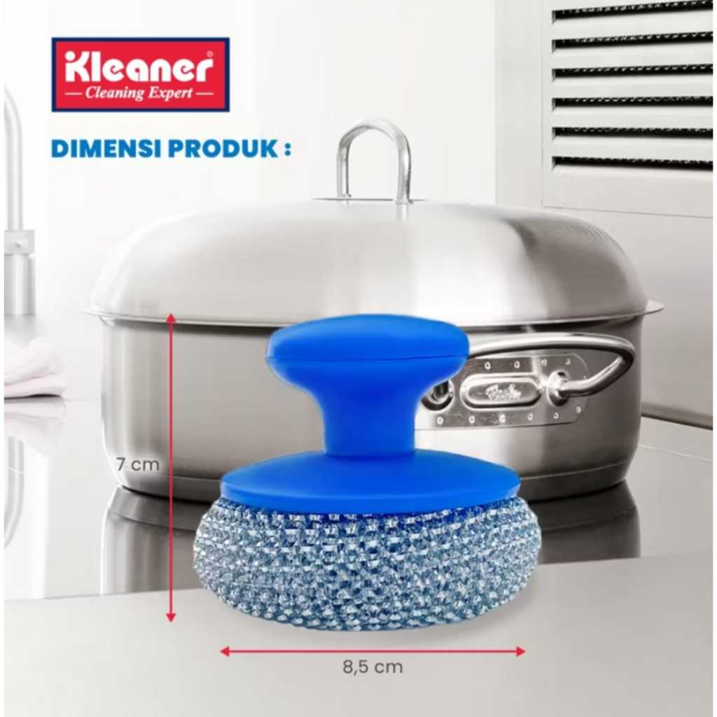 Kleaner Sabut Stainless Gagang Genggam