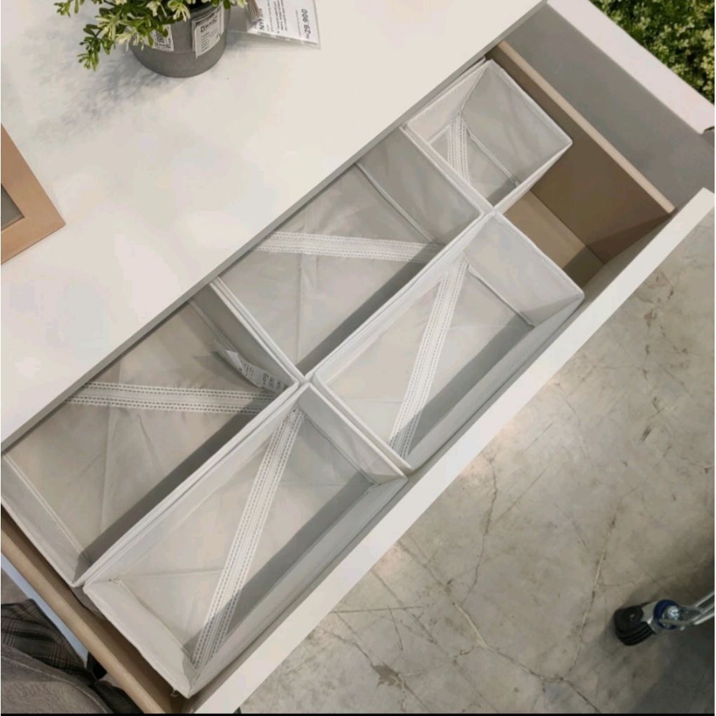 kotak penyimpanan pakaian dalam/pakaian bayi dalam laci  iik3a