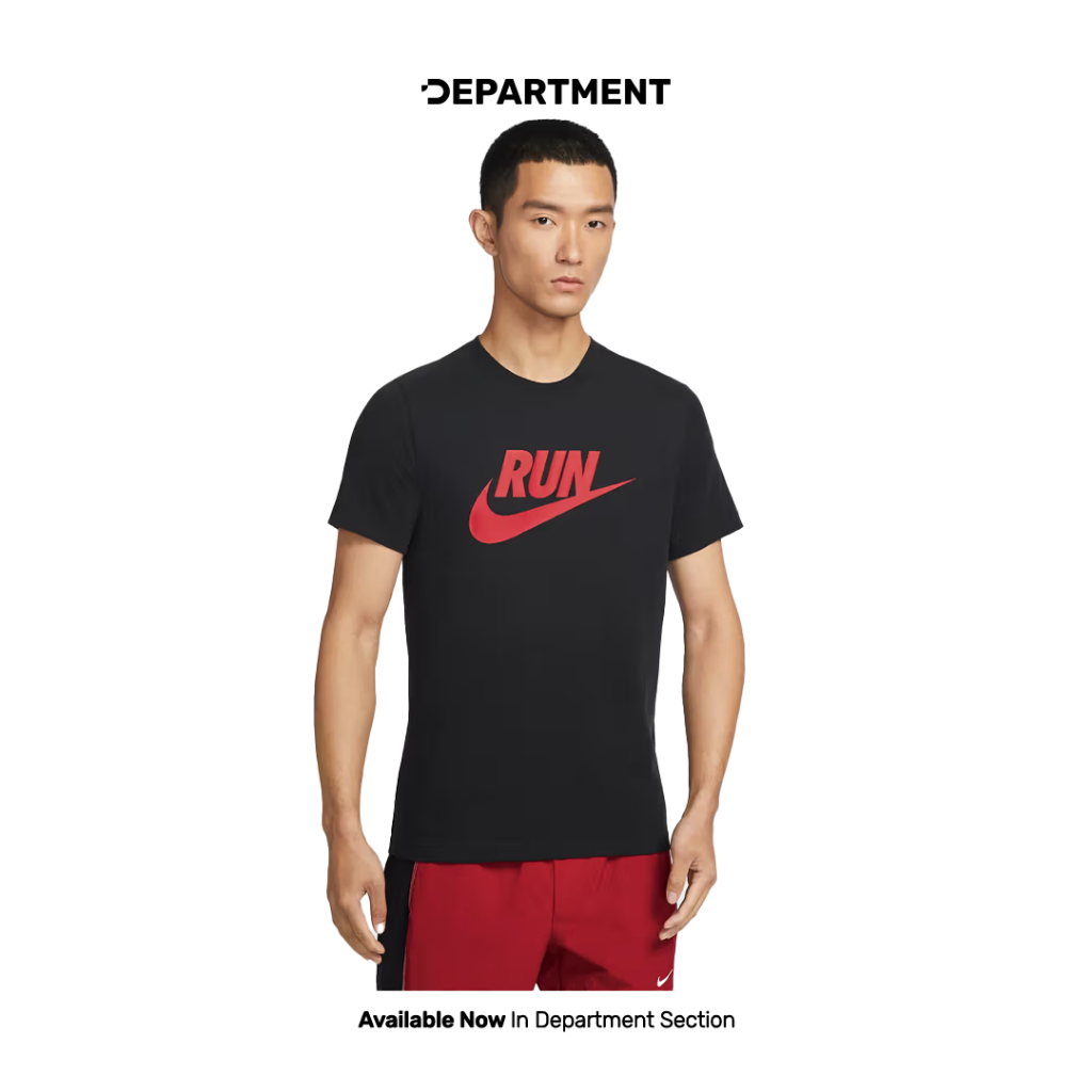 NIKE Kaos Lari Pria RUN SWOOSH IH4239013 ORIGINAL