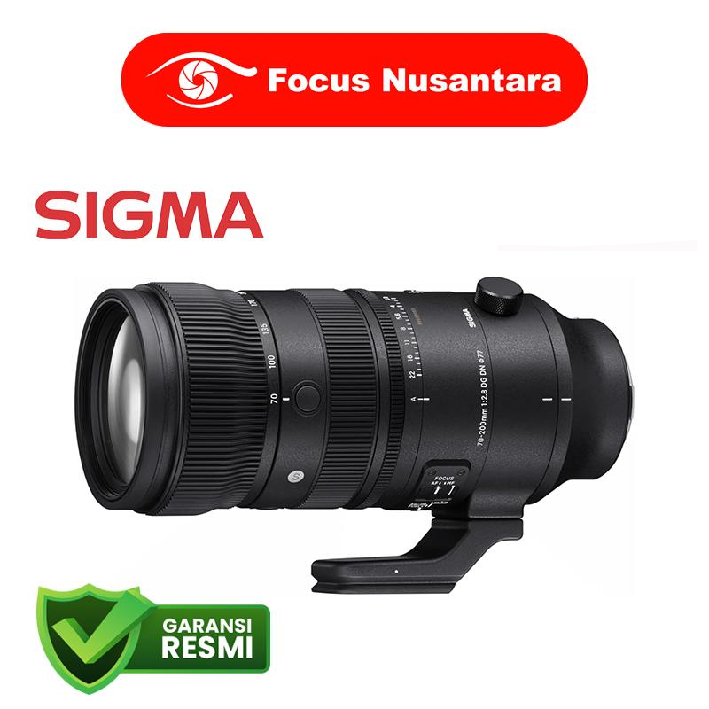 SIGMA 70-200mm f/2.8 DG DN OS Sports Lens (E-Mount) Lensa 70-200mm f 2.8 for Sony E-Mount GARANSI RE