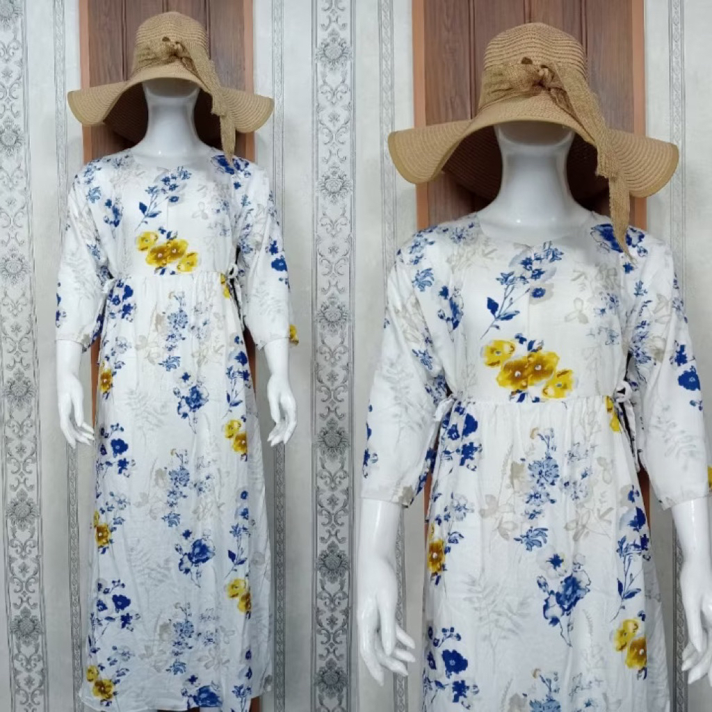 Dress daster kekinian busui friendly - preloved