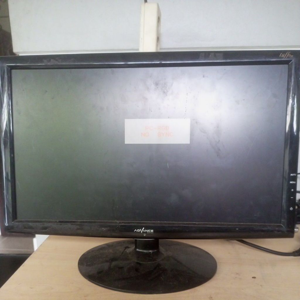 TV mono 21in