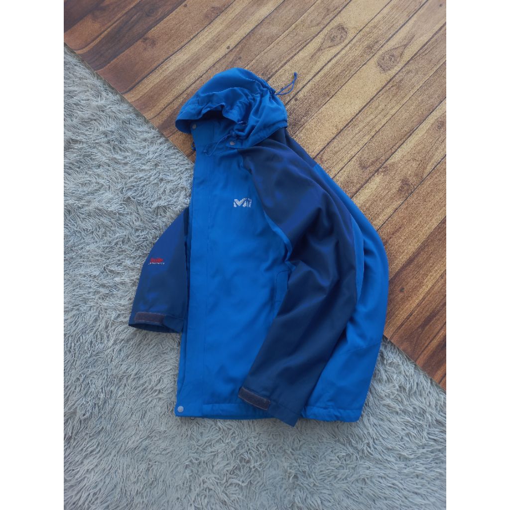 Jaket Outdoor Millet Gorpcore NOT goretex blocktech running sports lightweight windbreaker jacket go