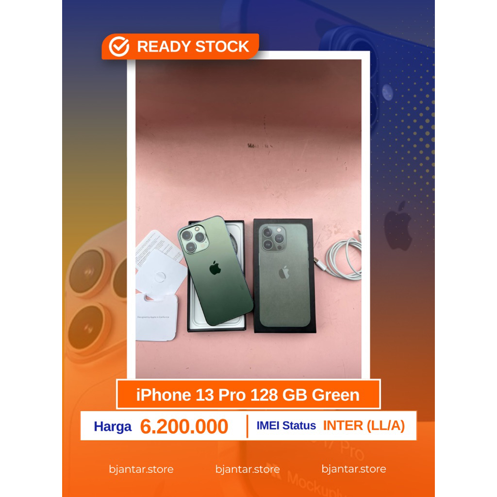 iPhone 13 Pro 128 GB Green Apple