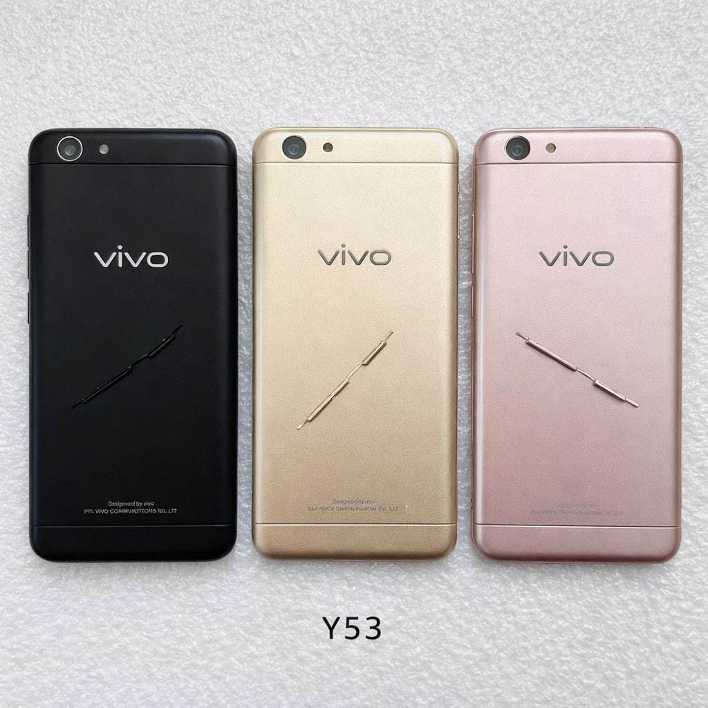 Backdor Housing HP Vivo Y53 1606A Bekdor Tutup Belakang Kesing + Tombol