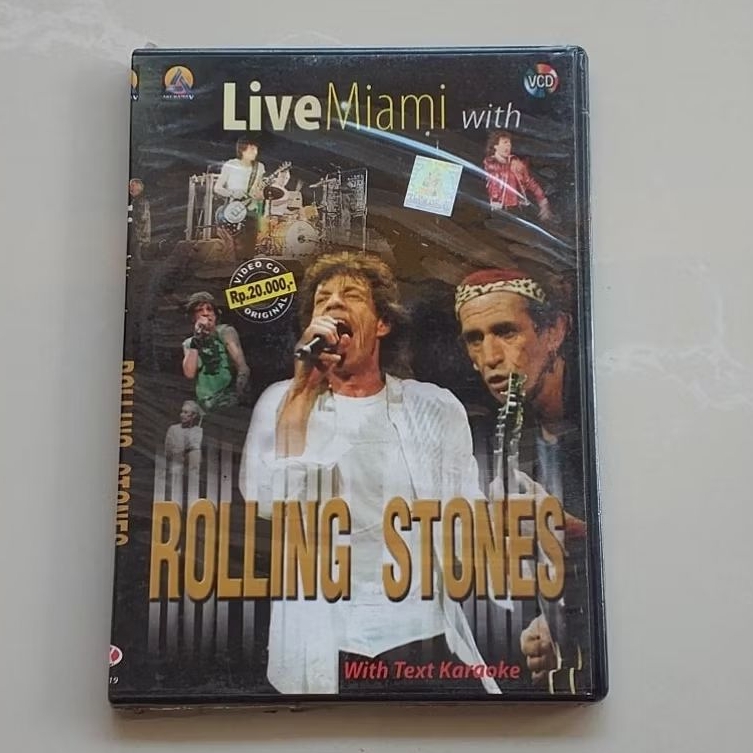 VCD Original Rolling Stones Segel