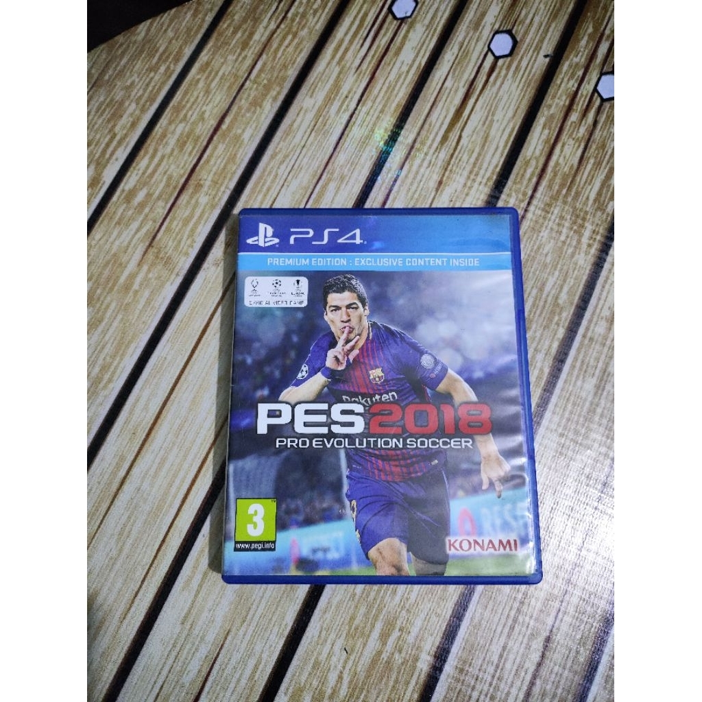 BD PS4 PES 2018