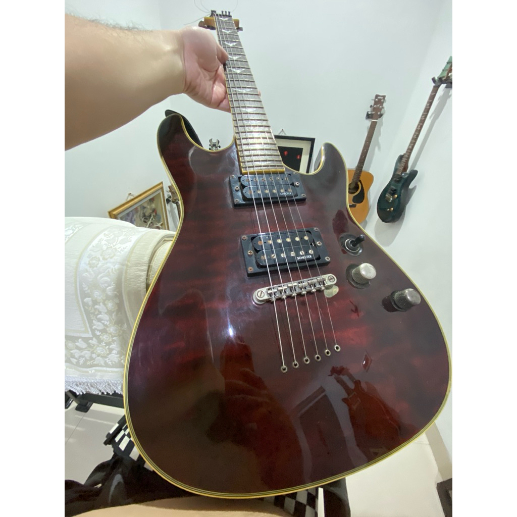 gitar schecter omen 6