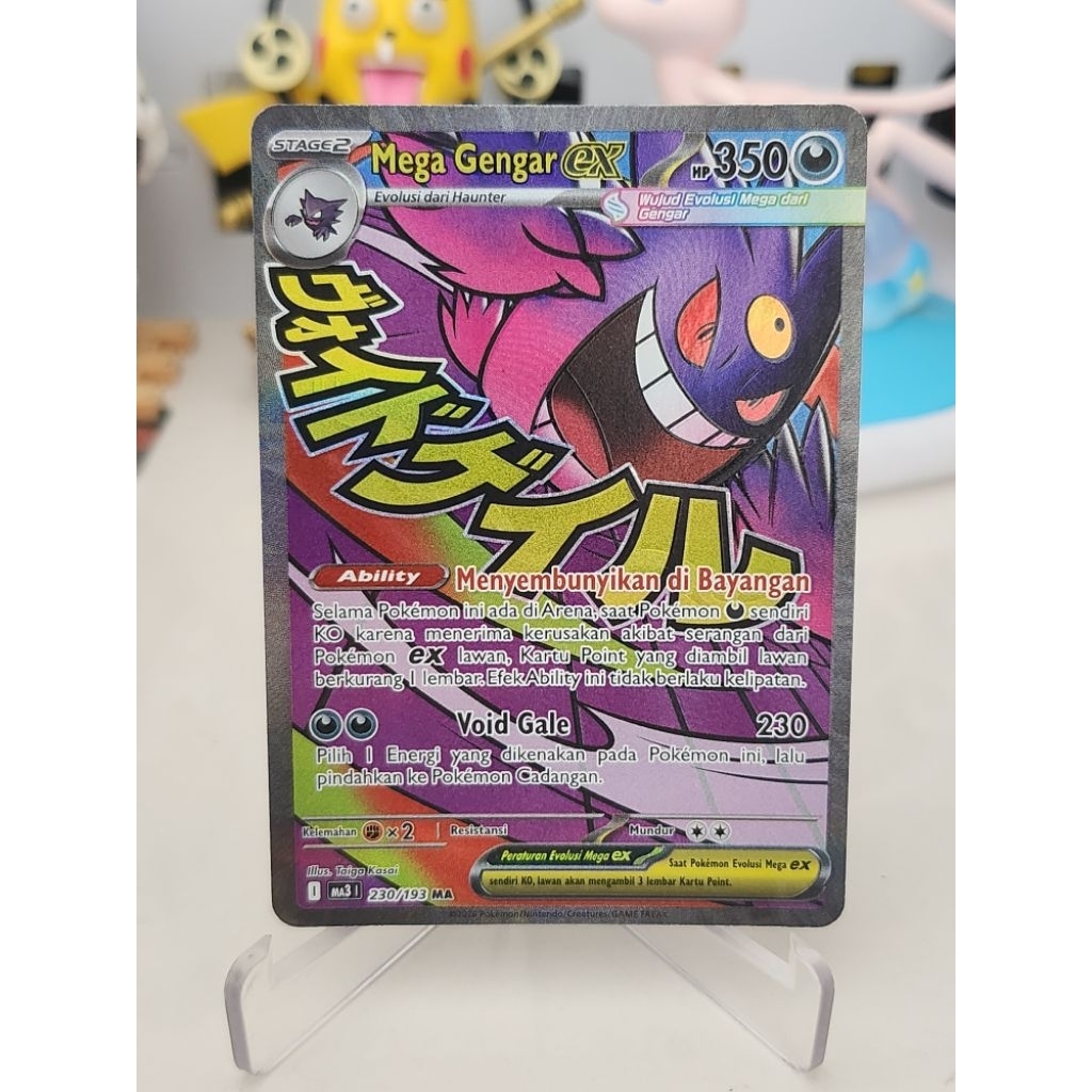 Mega Gengar MA 230/193 Kartu/Card Pokemon TCG Indonesia