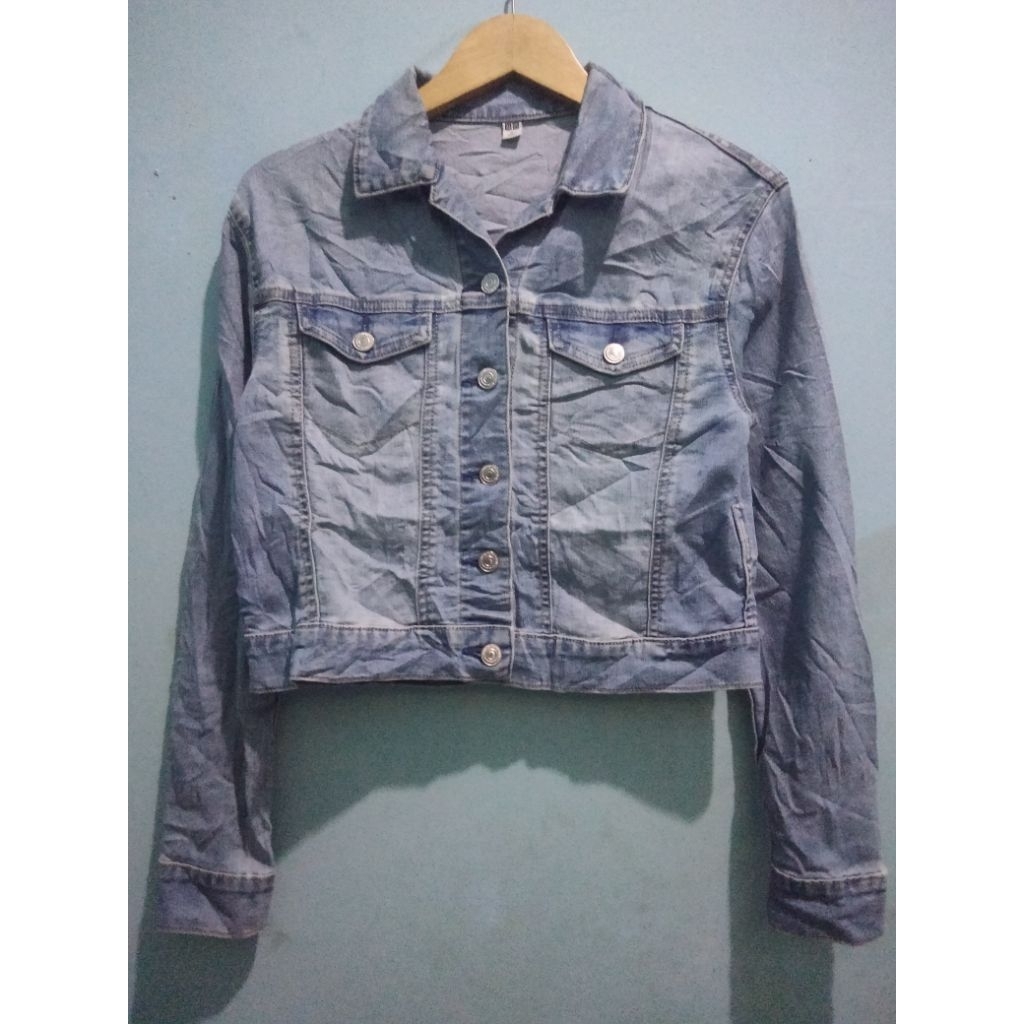 Jacket denim Boxy Uniqlo