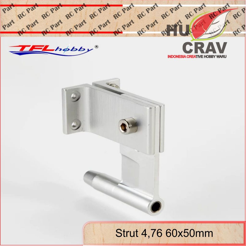 Metal Adjustable Strut Stinger for 4,76mm Flexible Shaft RC Boat Catamaran F1 Elektrik