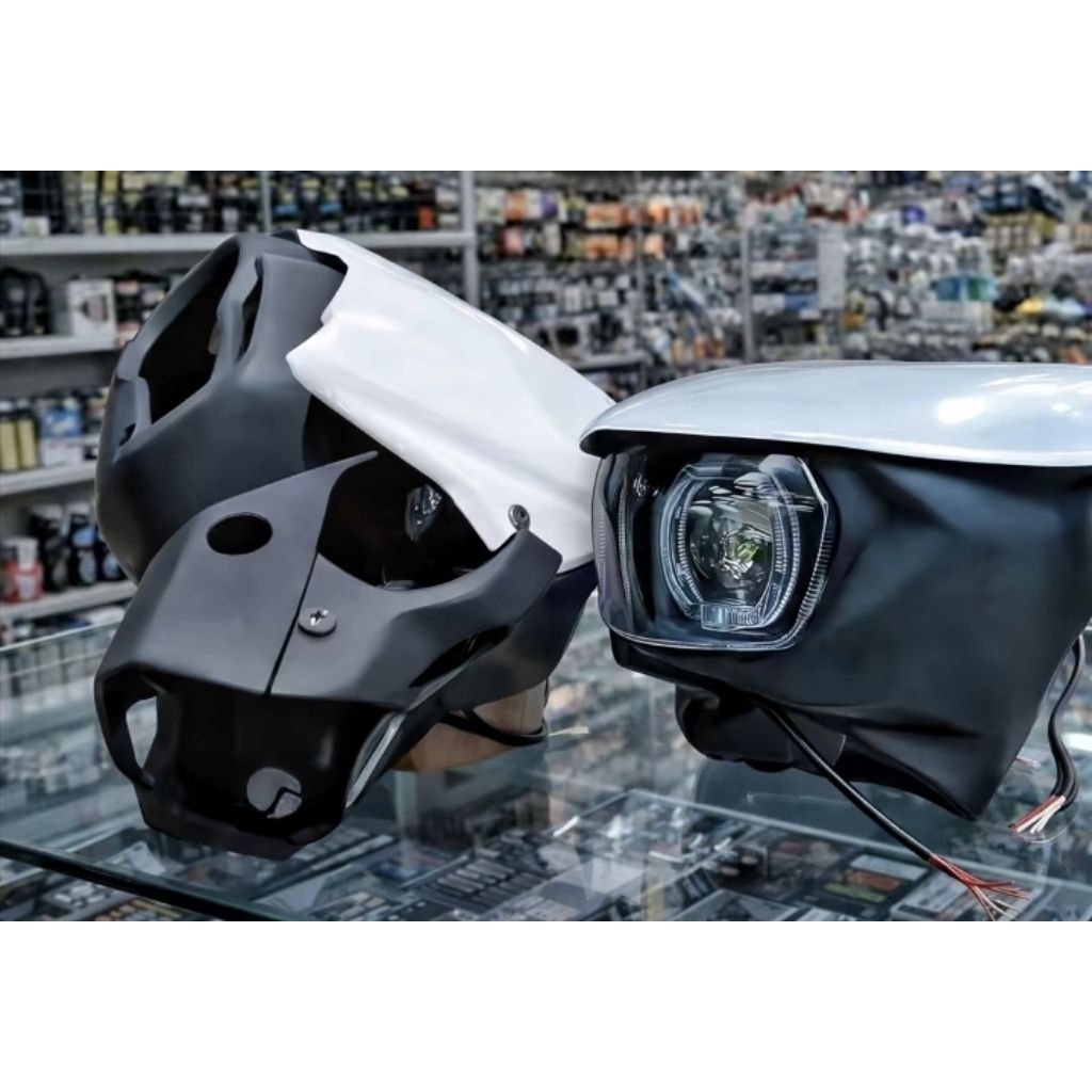 Headlamp custom MX king V1 dan V2