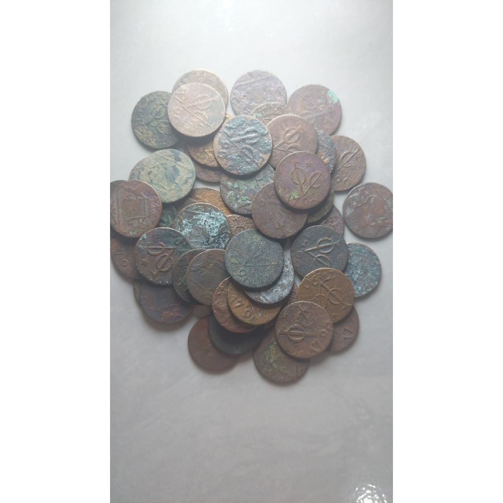 koin voc asli. perkeping murah.