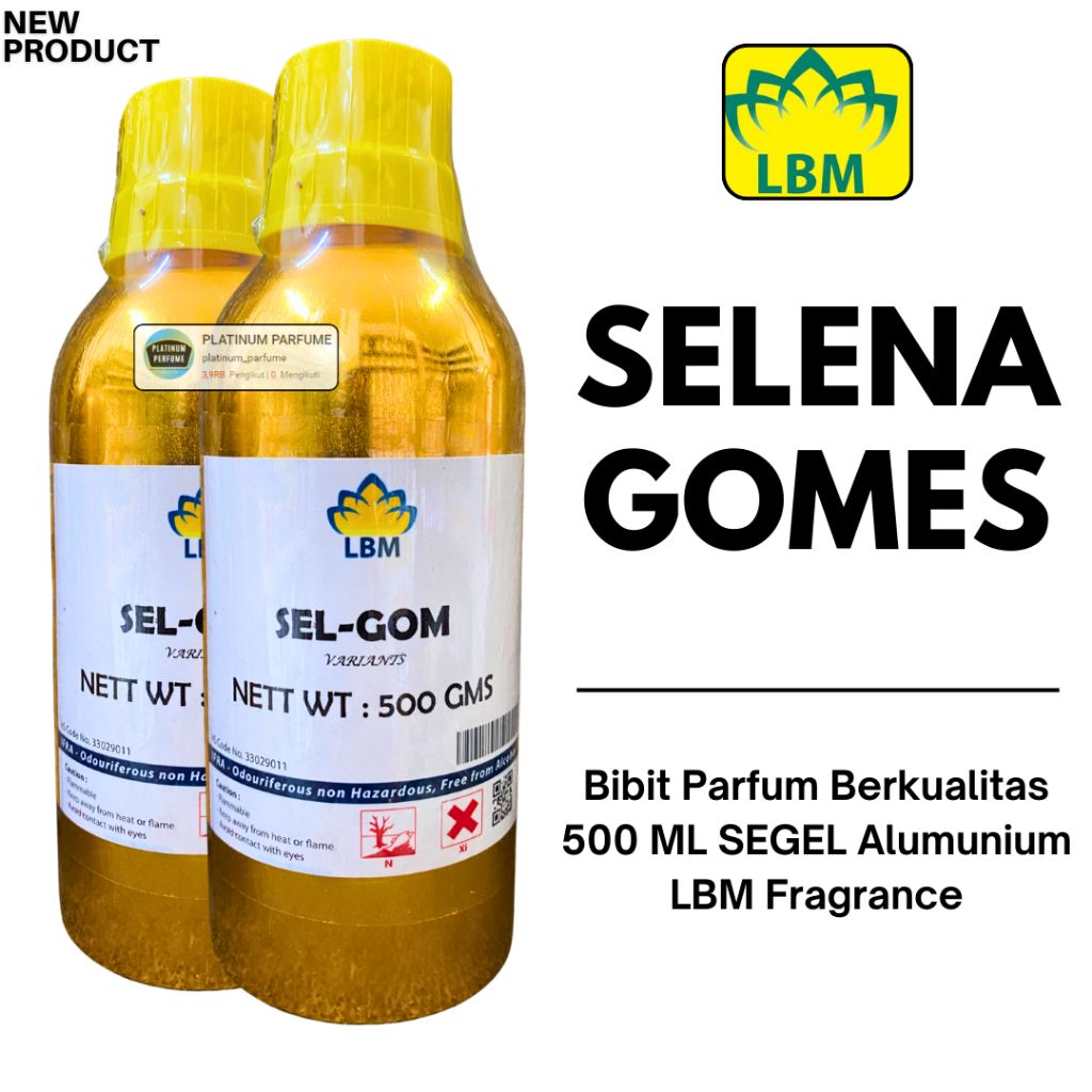 Bibit Parfum LBM - SELGOM Berkualitas 500 ML SEGEL Alumunium LBM Fragrance