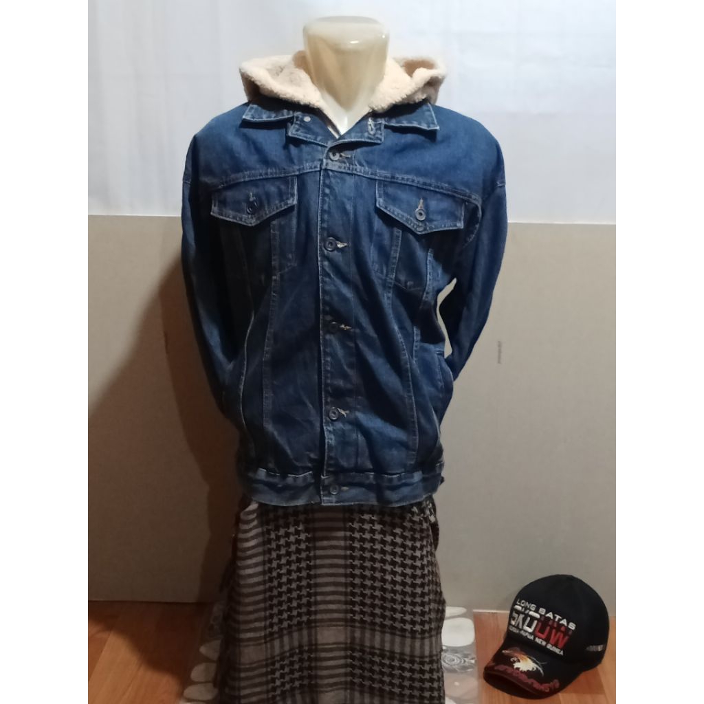 Jacket Jeans Cowok Zaraman Size XL