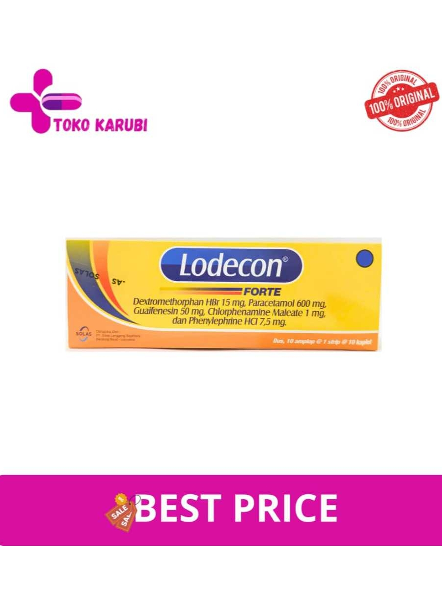 LODECON FORTE BOX 100 TABLET