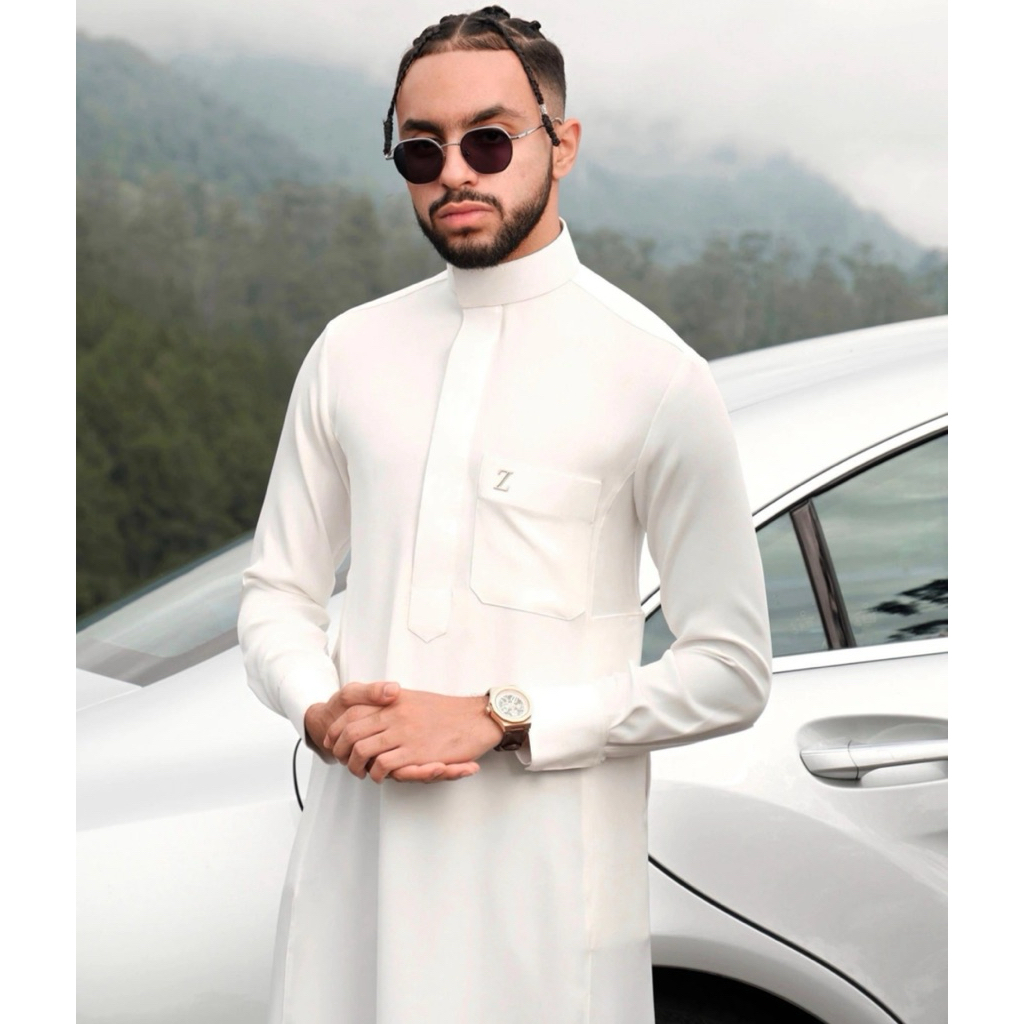 [ORIGINAL & MURAH] ZAAFER INDONESIA - JUBAH ZAAFER BASIC BLACK ORIGINALA