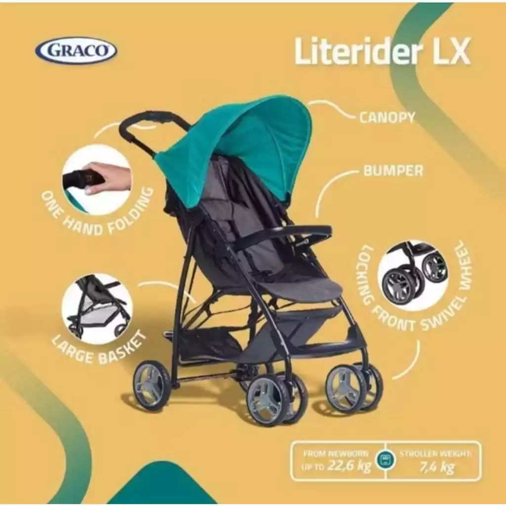 Stroller Graco Literider LX
