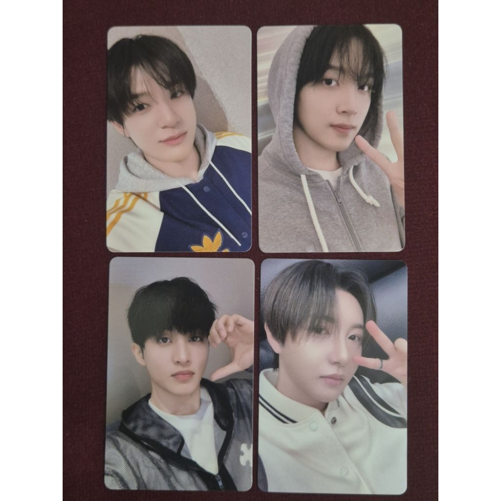 PC NCT HAECHAN JAEMIN MARK JENO CHENLE JISUNG RENJUN KMS DREAMSCAPE 4.0 V1 // HOODIE HEART CHEEK PEA
