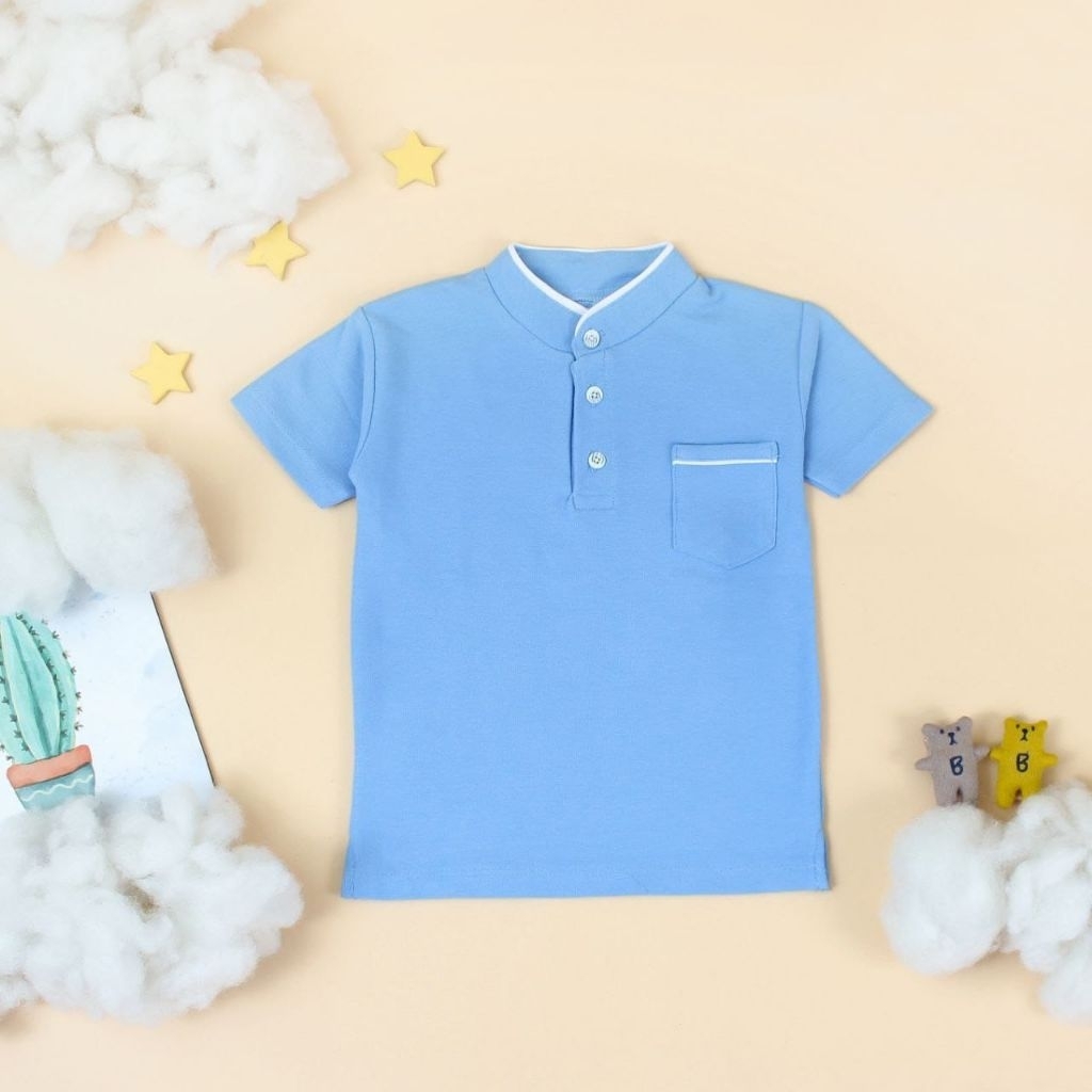 Kurta Haikal Lengan Pendek//Kurta Anak Laki-laki Bahan Premium