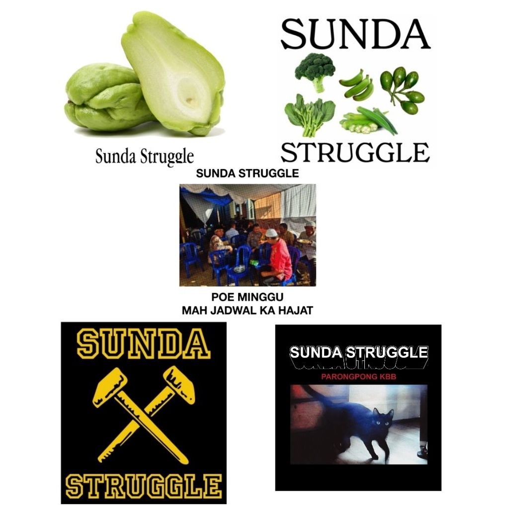 STIKER SUNDA STRUGGLE "WALUH"
