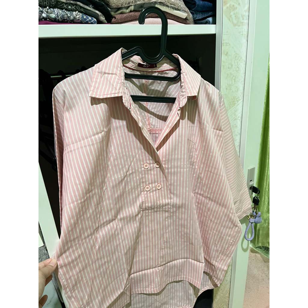 kemeja ako over size preloved