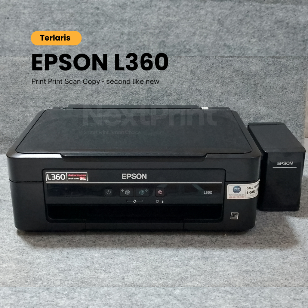 Printer Epson L360 Foto Copy Scan - Hasil Cetak Maksimal