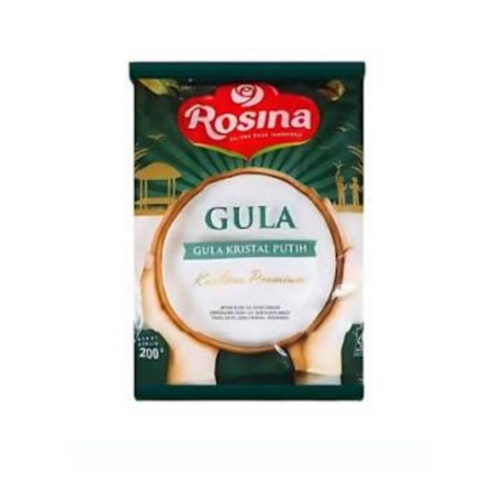 Gula pasir rosina 200 gram / gula rosina 200 gram