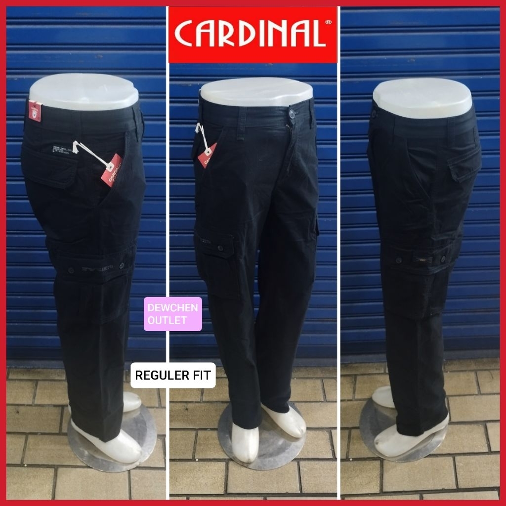 CARDINAL CELANA PANJANG CARGO REGULER pria / celana panjang cargo  cardinal original / celana panjan