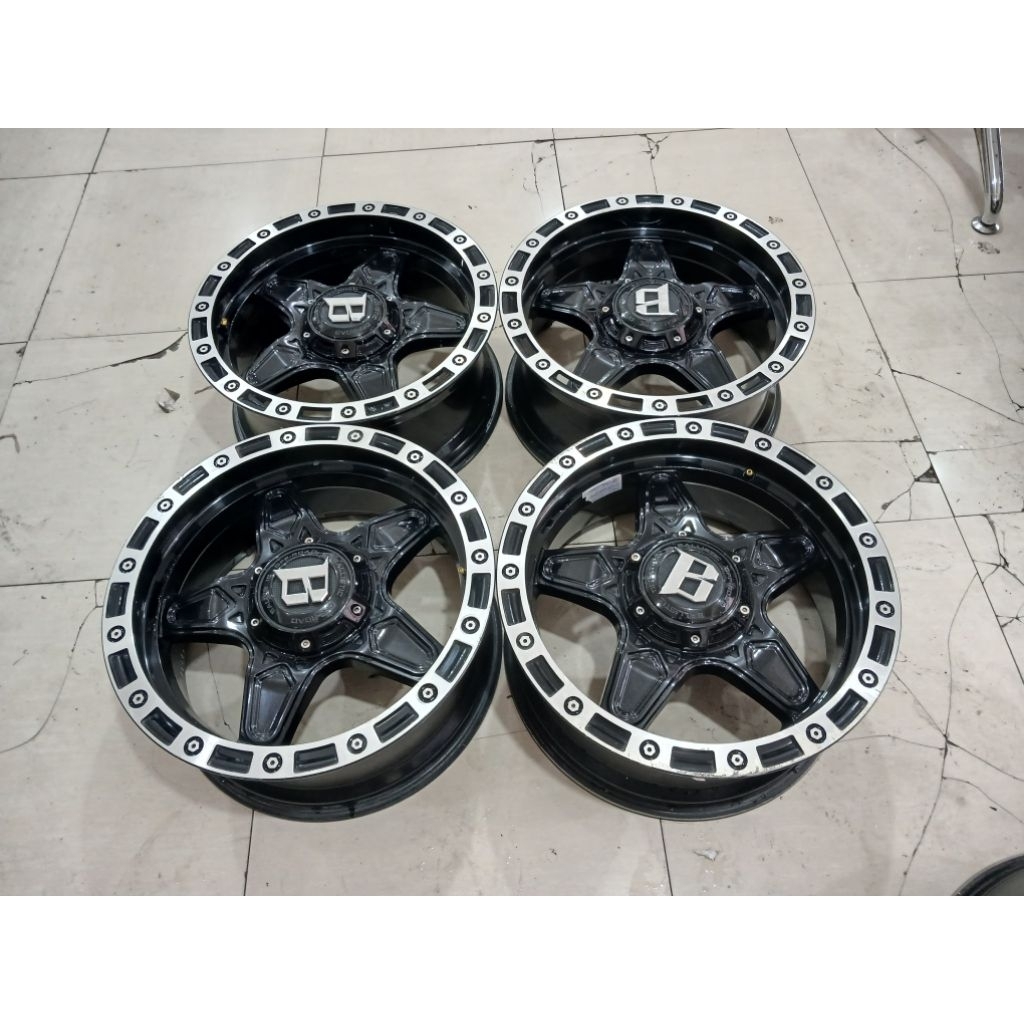 Velg Second Bekas Fortuner Balistik Ring 20x9 Pcd 6x139 et 15