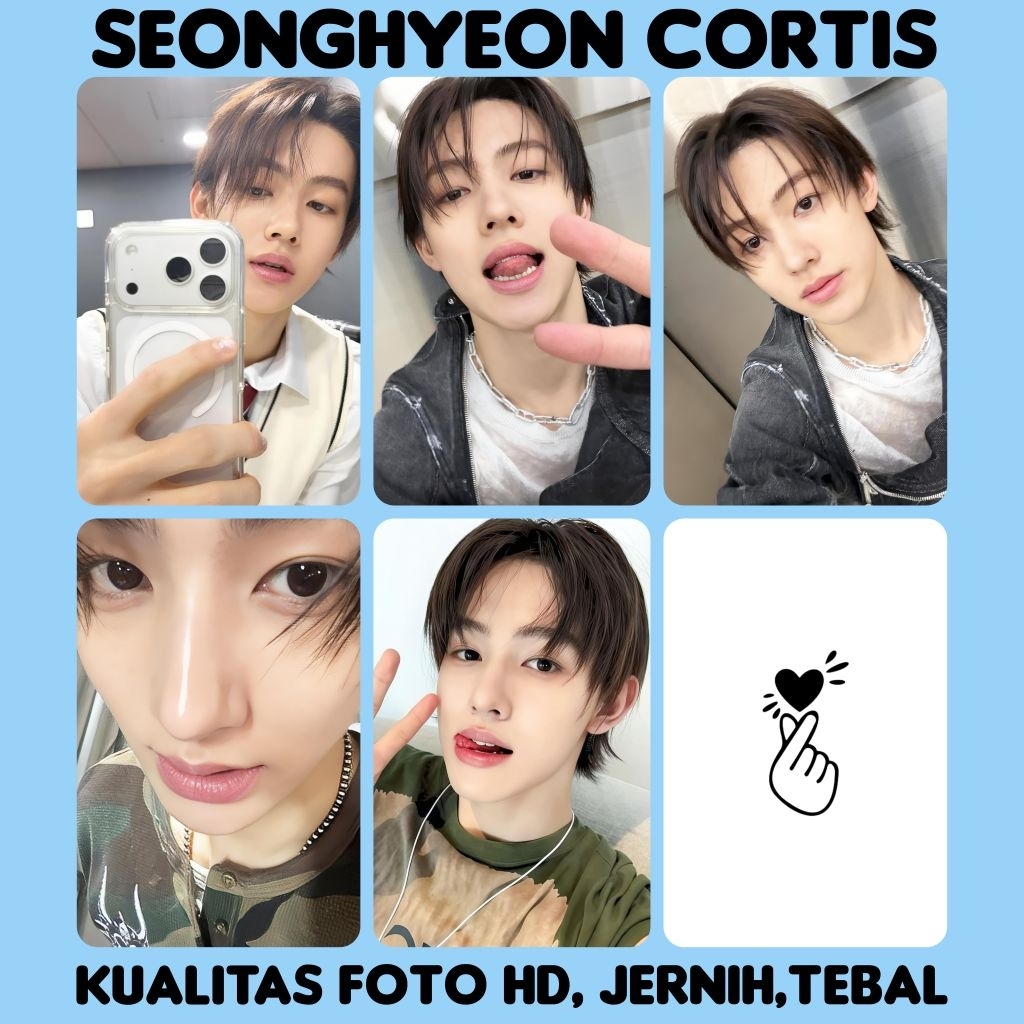 Photocard unoff SEONGHYEON CORTIS