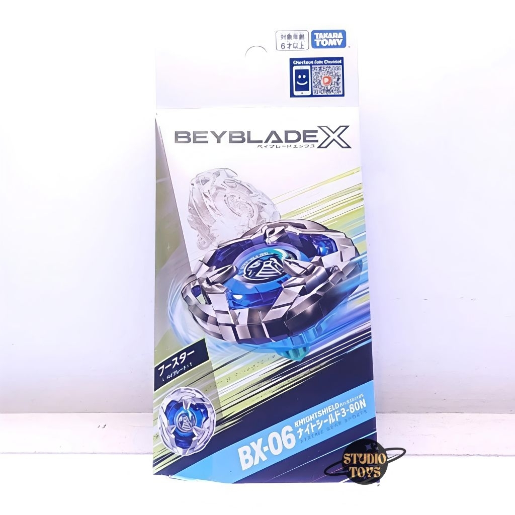 Beyblade X BX-06 Booster KnightShield 3-80N Takara Tomy Knight Shield