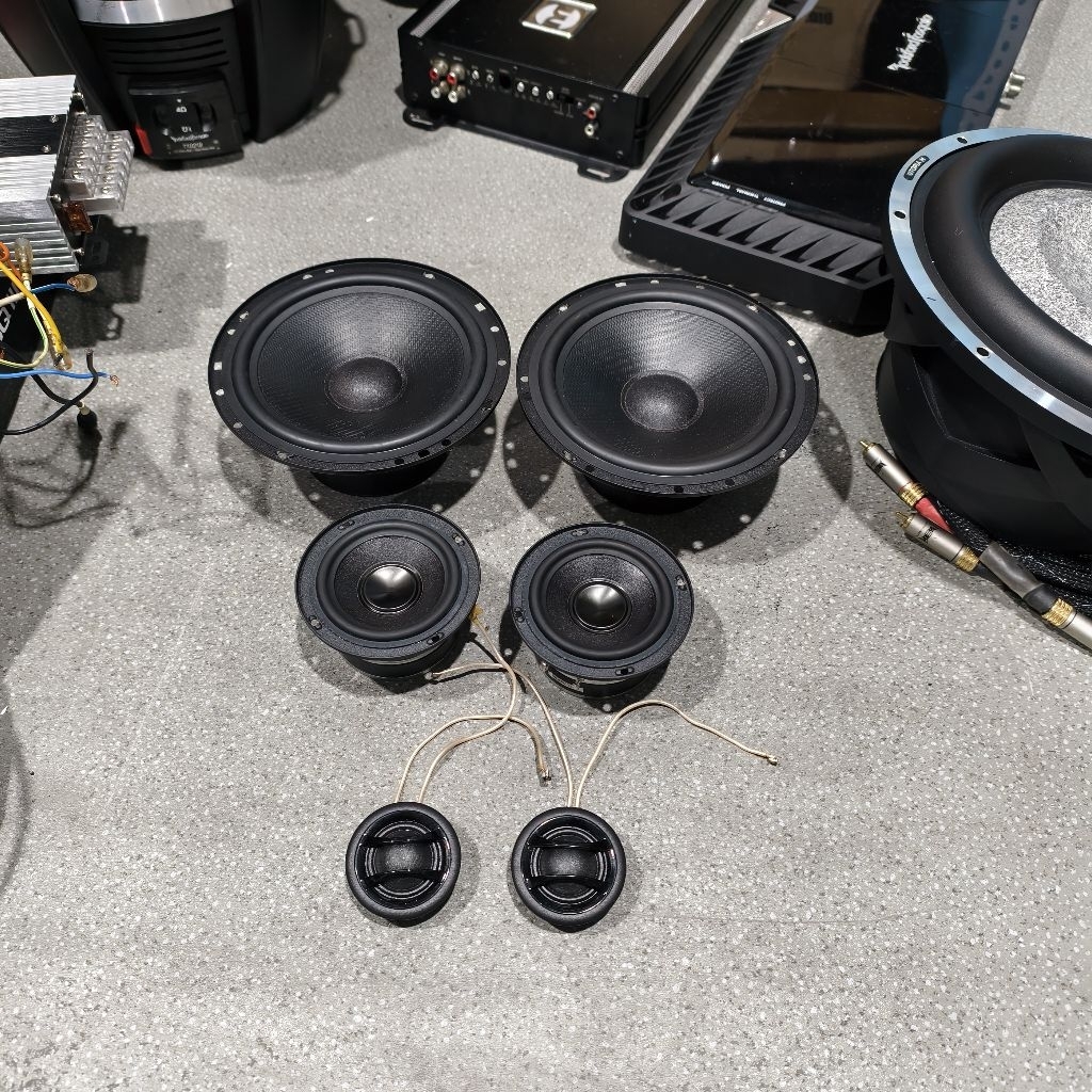 Speaker 3 way FLUX SC & Midbass So Audio germany