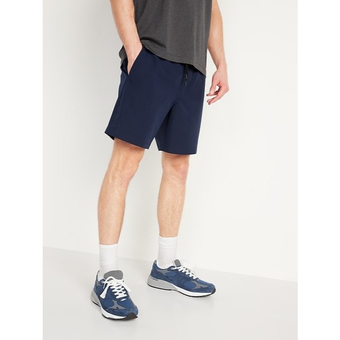 Celana Old Navy Stretch Water Repellent Jogger Shorts Navy Original
