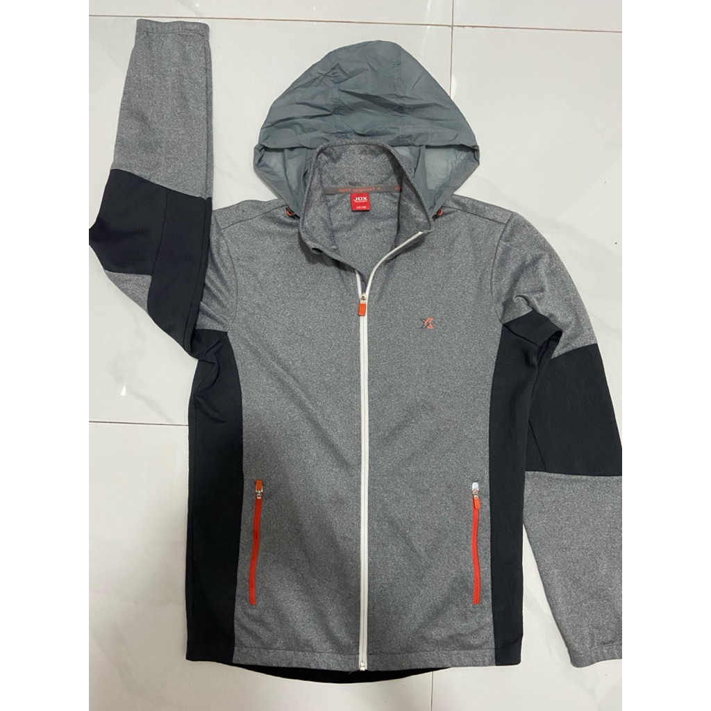 JDX WARNA ABU MISTY BAJU SPORT ORI DIJAMIN BAGUS