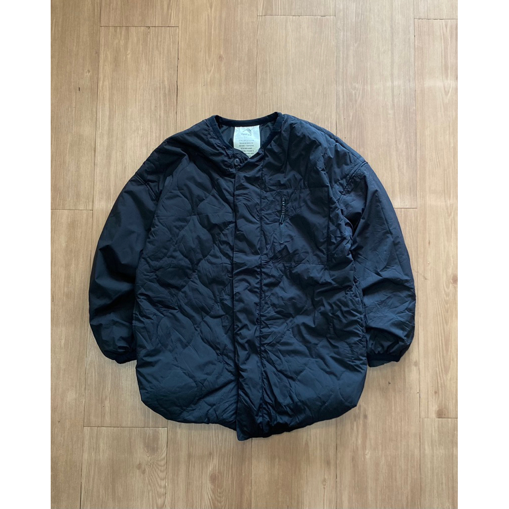 OUTDOOR/STREETWEAR JACKET - FIELDCORE COLLARLESS QUILTED PUFFER JACKET