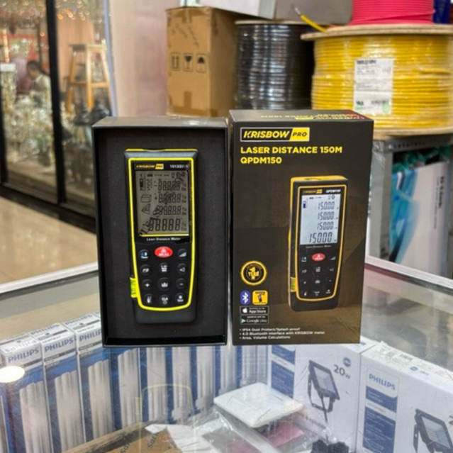 Krisbow meteran laser digital 150M 150meter krisbow laser distance