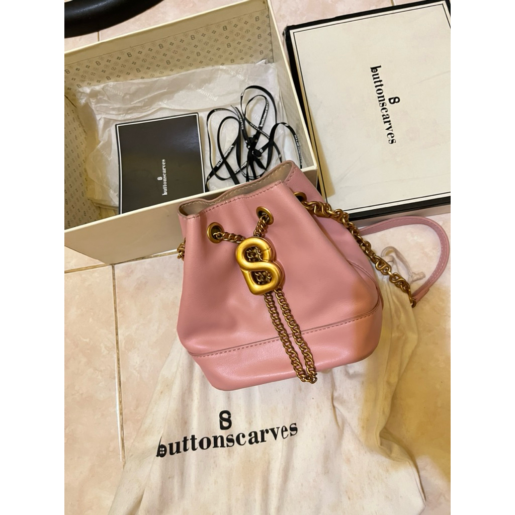 tas buttonscarves preloved