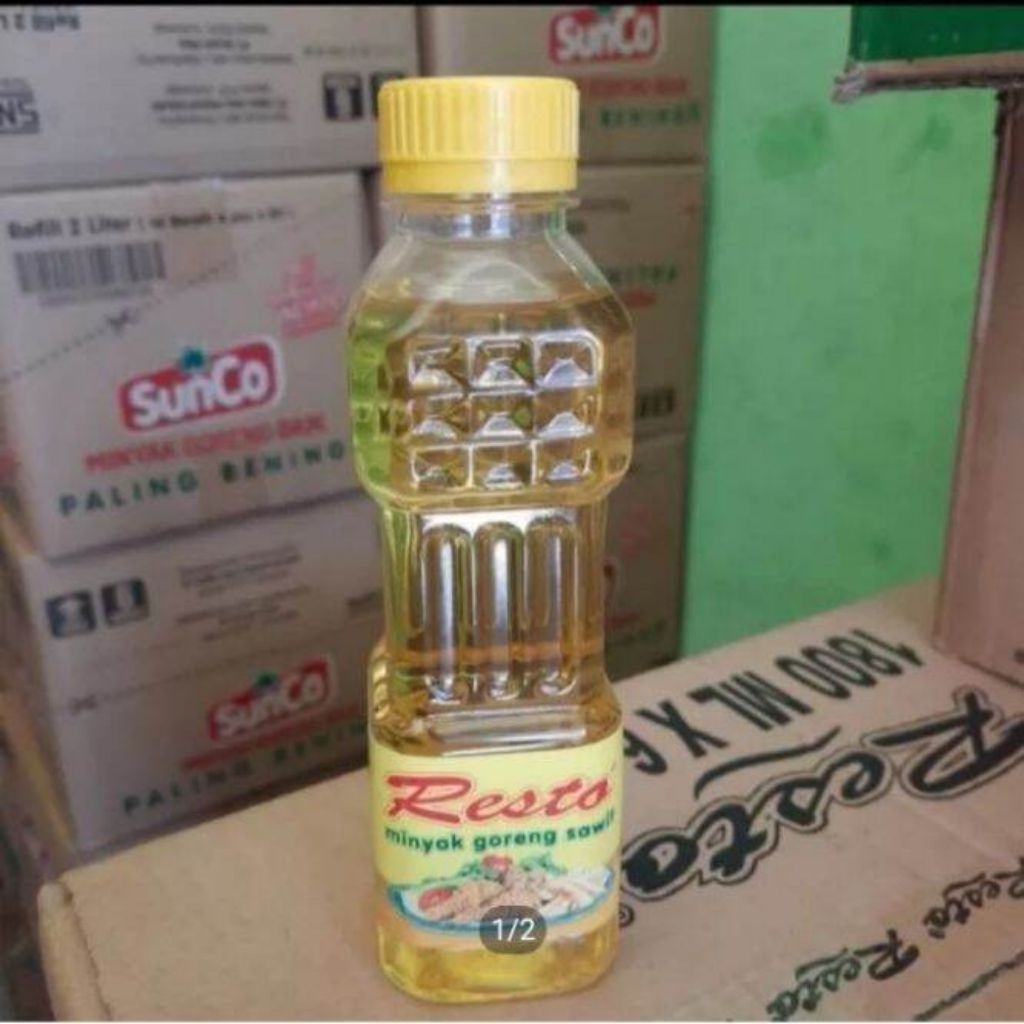 Minyak goreng resto 250 ml botol