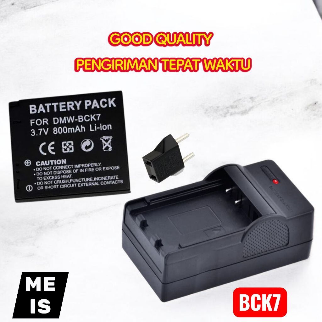 Baterai & Charger Panasonic Lumix DMC S1 S2 S3 S5 SZ02 SZ1 Batre Casan