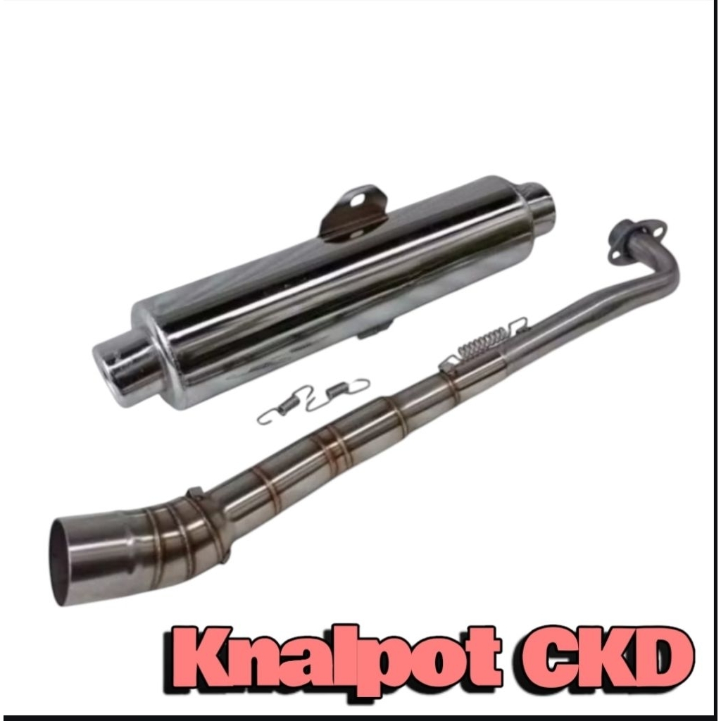 knalpot CKD standar supra 125 blade absolut revo karisma supra 125 knalpot CKD standar supra 125 bla