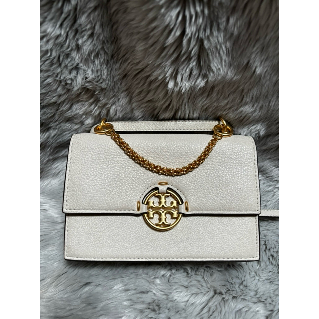 PRELOVED Tory Burch Miller Mini Ivory (Butik Item)