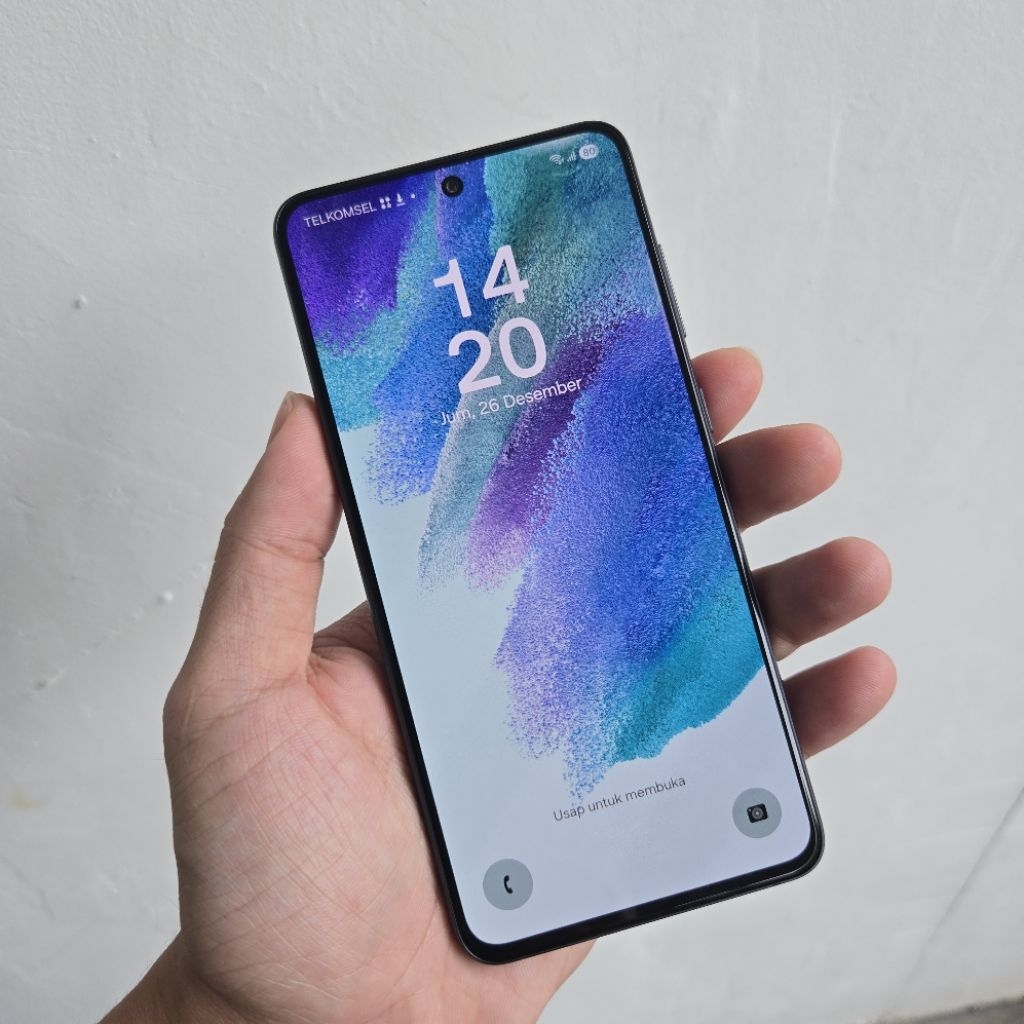 LCD SAMSUNG S21 FE ORIGINAL COPOTAN MULUS